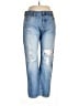 Levi's 100% Cotton Hearts Blue Jeans Size 36 waist - photo 1