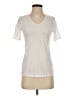 Cuddl Duds Ivory Short Sleeve Top Size S - photo 1