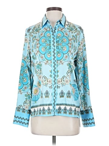 Maison d' Amelie Long Sleeve Blouse (view 1)