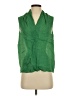 CAbi Green Sleeveless Silk Top Size S - photo 1