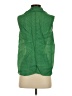 CAbi Green Sleeveless Silk Top Size S - photo 2