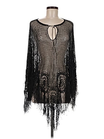 BCBGMAXAZRIA Poncho (view 1)