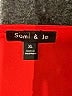 Sami & JO 100% Polyester Red 3/4 Sleeve Blouse Size XL - photo 7
