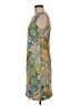 J. McLaughlin 100% Polyester Tropical Green Cocktail Dress Size 6 - photo 5