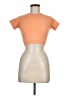 Unbranded Orange Short Sleeve Turtleneck Size M - photo 1