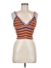 Zara Orange Sleeveless Top Size M - photo 1