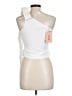 Cult Gaia Solid White Sleeveless Top Size L - photo 2