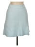 Mable Solid Teal Casual Skirt Size M - photo 1