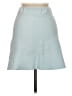Mable Solid Teal Casual Skirt Size M - photo 2