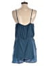 Ecote 100% Recycled Polyester Solid Blue Romper Size S (estimated) - photo 2