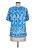 Cathy Daniels Blue Short Sleeve Blouse Size M - photo 2