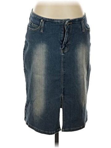 Lazer Jeans Denim Skirt (view 1)