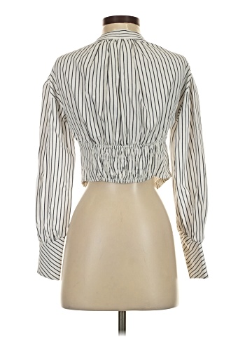 Topshop Long Sleeve Blouse (view 2)