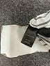 Torrid 100% Polyester Stripes White Silver Short Sleeve Blouse Size 2X Plus (2) - photo 8