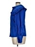 Unbranded 100% Polyester Blue Long Sleeve Blouse Size XL - photo 5
