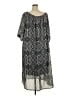 Colleen Lopez 100% Polyester Paisley Gray Casual Dress Size 3X - photo 2