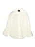 Crewcuts Solid Ivory Long Sleeve Button-Down Shirt Size 10 - photo 1