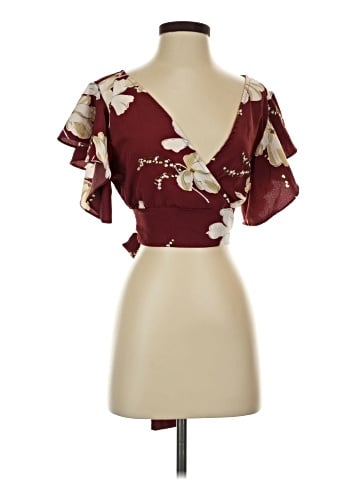 Unbranded Short Sleeve Blouse (view 1)