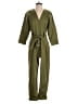 Joie Solid Green Jumpsuit Size S - photo 1