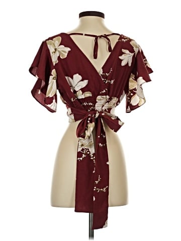 Unbranded Short Sleeve Blouse (view 2)