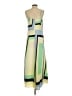 Maeve 100% Polyester Graphic Green Casual Dress Size S - photo 2