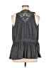 Hello Miss Gray Sleeveless Blouse Size 1X - photo 2
