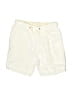 Crewcuts 100% Linen Solid Ivory Shorts Size 10 - photo 1