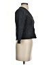 DKNY Tweed Gray 3/4 Sleeve Button-Down Shirt Size P (petite) - photo 4