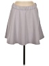Express Solid Gray Casual Skirt Size M - photo 1