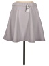 Express Solid Gray Casual Skirt Size M - photo 2