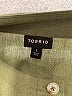 Torrid Green Short Sleeve Blouse Size 1X Plus (1) - photo 7