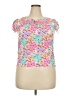 Unbranded Pink Short Sleeve Top Size XXL - photo 1