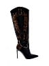 Azalea Wang Black Boots Size 10 - photo 1