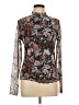 Assorted Brands Floral Brown Long Sleeve Blouse Size L - photo 1