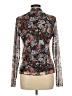 Assorted Brands Floral Brown Long Sleeve Blouse Size L - photo 2