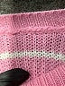 Cider 100% Acrylic Stripes Pink Pullover Sweater Size L (estimated) - photo 7