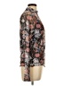 Assorted Brands Floral Brown Long Sleeve Blouse Size L - photo 4
