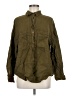Zara Green Long Sleeve Button-Down Shirt Size M - photo 1