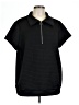 Shein Curve Black Short Sleeve Top Size 1X - photo 1