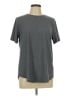 Lands' End Gray Short Sleeve Top Size L - photo 1