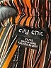 City Chic Stripes Brown Casual Pants Size 22 - photo 4