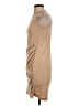 LIYOHON Solid Tan Cocktail Dress Size S - photo 5