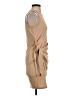 LIYOHON Solid Tan Cocktail Dress Size S - photo 4