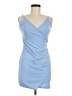 Unbranded Solid Blue Cocktail Dress Size M - photo 1