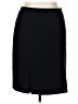Ann Taylor Solid Black Casual Skirt Size 14 - photo 1
