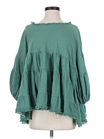 Free People 3/4 Sleeve Blouse (view 1)