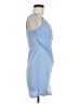 Unbranded Solid Blue Cocktail Dress Size M - photo 4
