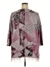 Avenue Purple 3/4 Sleeve Blouse Size 22 Plus - photo 2