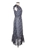 Universal Thread 100% Rayon Paisley Blue Casual Dress Size S - photo 4