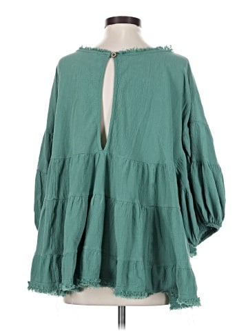 Free People 3/4 Sleeve Blouse (view 2)